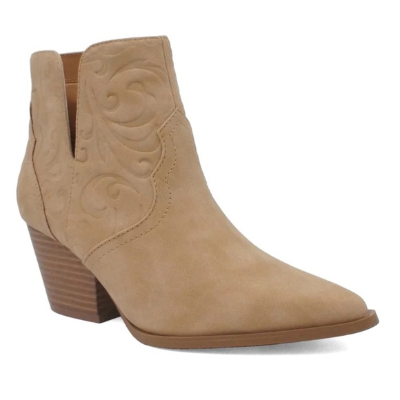 Montana Skies Embossed Ankle Boot - Picture 4 of 5
